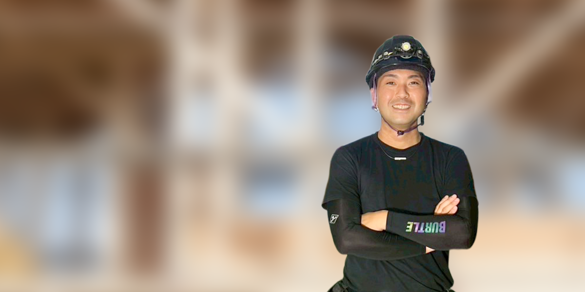福沢 諭博さんのインタビュー風景